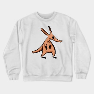 Cute Aardvark Drawing Crewneck Sweatshirt